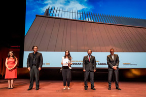 Oscar Gómez et Carolina Álamo, lauréats du Bauhärepräis OAI 2020 ((Photo: Nader Ghavami/Maison Moderne))