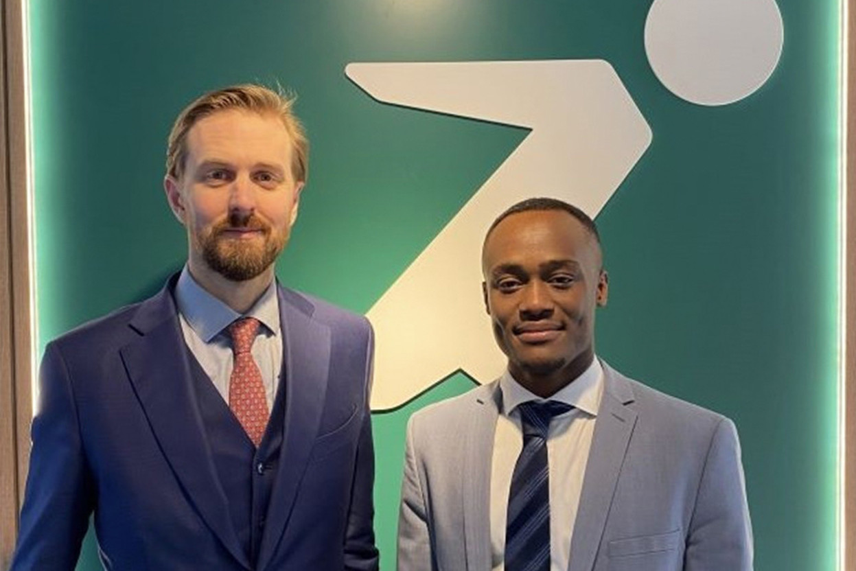 Pierre Hennequin (Manager) and Gilchrist Hounhanou (Senior Consultant) at Avantage Reply. (Photo: Avantage Reply)