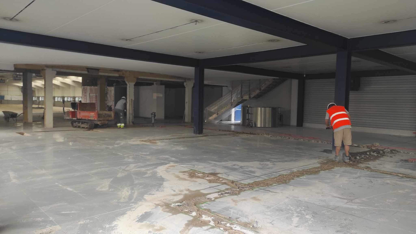 The site should be ready for January and the Autofestival. Photo: Renault Luxembourg