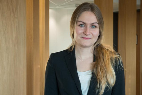 Flora Nachawati souhaite travailler dans le client relationship management pour une institution financière. (Photo: Adem)