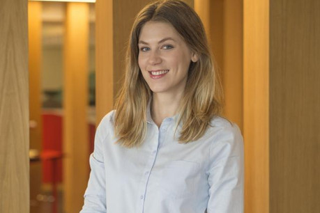 «Étant dymanique et motivée, j’aimerais pouvoir contribuer à l’évolution de l’entreprise avec des projets innovants et créatifs.» (Photo: Adem)
