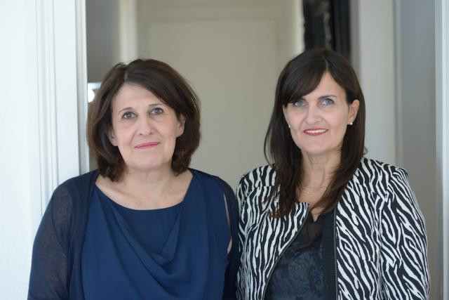 Maria Pietrangeli et sa sœur, Patricia Sciotti, fondatrices de Femmes Magazine. (Photo: Femmes magazine)