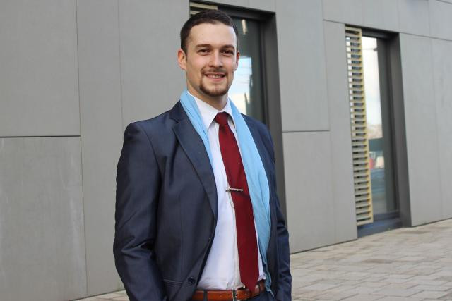 Nicolas Casuccio a étudié à Nancy et à Sienne, et suit maintenant le master en gouvernance européenne à l’Uni. (Photo: Université du Luxembourg)