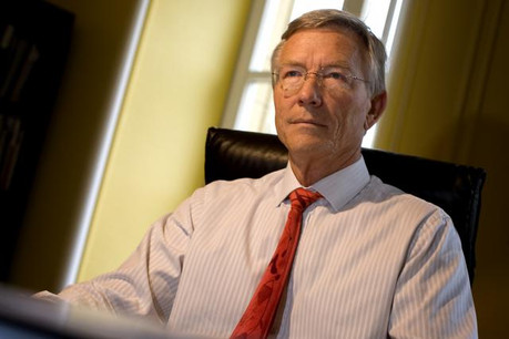 Rolf Tarrach, ancien recteur de l’Université du Luxembourg et nouveau président de l’European University Association (EUA). (Photo: Christophe Olinger)