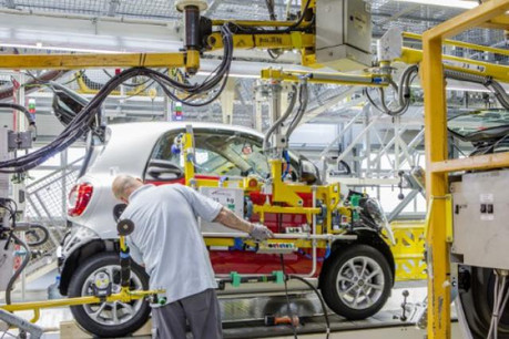 Les «modulants» affectés aux chaînes de montage pourront être appelés à travailler jusqu'à 23h le soir et maximum 10 samedis par an jusqu'en 2020. (Photo: Smart)