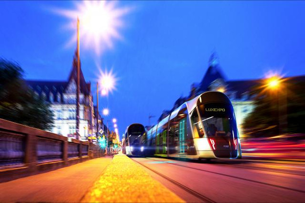 D'ici à 2020-2021, le Findel sera directement relié à la Cloche d'Or par le tram. (Photo: Luxtram)