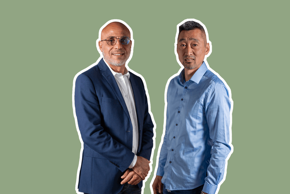 Mohamed Ourdane, Chief Security Officer, POST and Sébastien Girard, Head of Business Line Cybersecurity, DEEP (Photo: Paperjam)