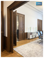 Les boiseries anciennes ont été rénovées. ((Photo : Colliers International))