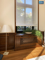 Derrière les boiseries d’époque se cachent de nouveaux radiateurs. ((Photo : Colliers International))
