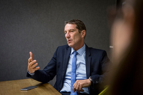 Le président du groupe parlementaire DP, Eugène Berger, a assuré que la coalition restait unie, malgré une rentrée «mouvementée». (Photo: Maison Moderne)