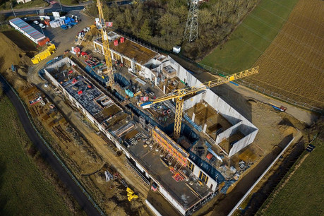 Comme d’autres, les travaux que Costantini menait pour les ateliers communaux de Mondercange pourraient bientôt reprendre. (Photo: Costantini)
