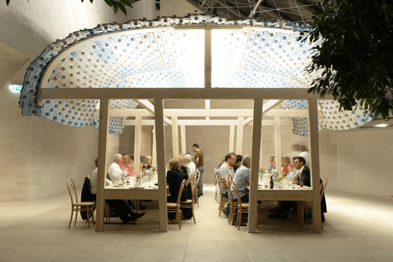 Mudam Café Design : Erwan et Ronan Bouroullec | Commande et production Mudam © Photo : Erwan and Ronan Bouroullec