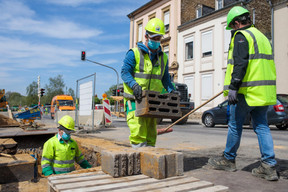 Chantier rue de Hollerich. ((Photo: Matic Zorman / Maison Moderne))