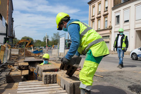 Chantier rue de Hollerich. ((Photo: Matic Zorman / Maison Moderne))