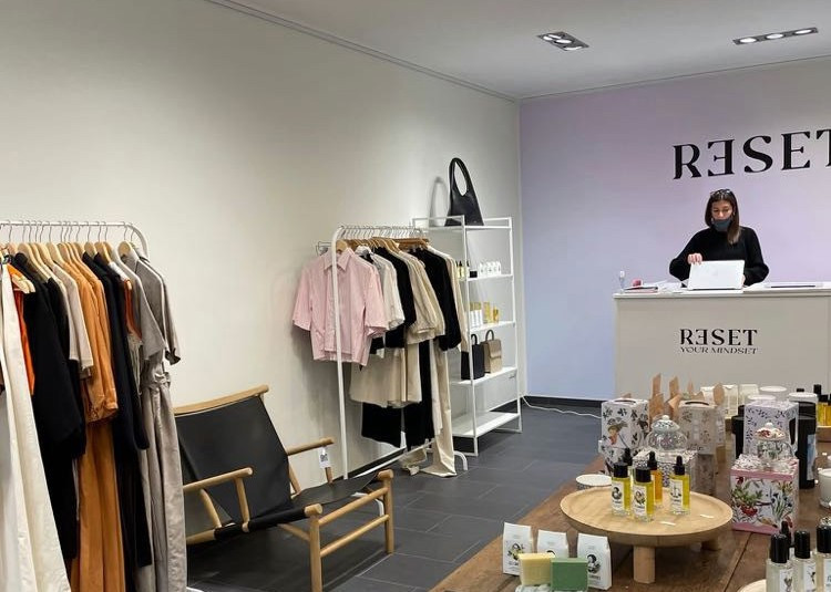 The pop up store which is located at 38 rue Philippe II opened its doors on 30 October and will stay open until 31 December. Photo: Reset