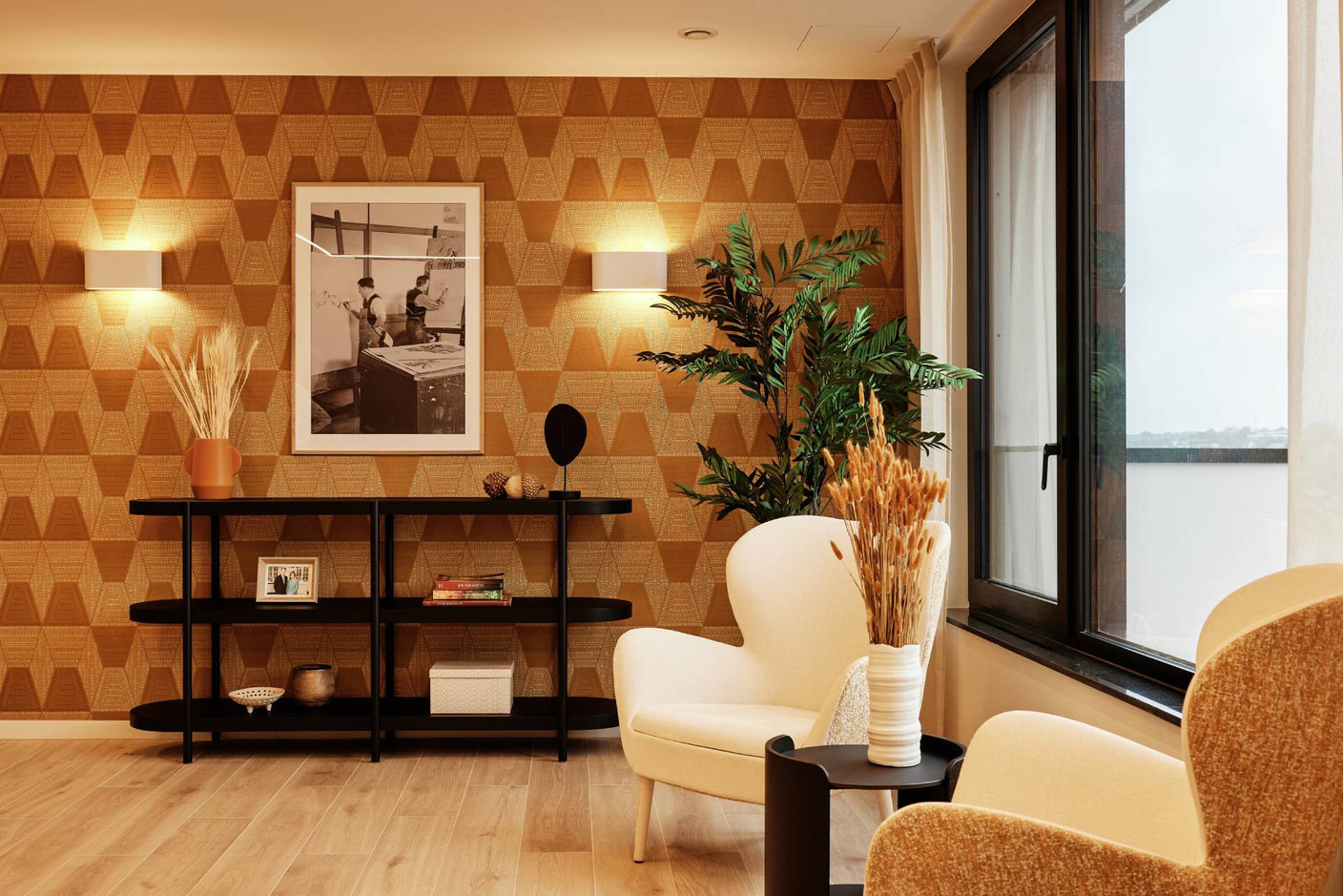 Des salons sont proposés aux familles aussi dans les étages, à proximité des chambres. (Photo: spnkr)