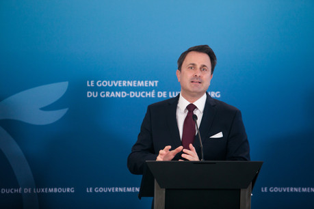 Le Premier ministre Xavier Bettel a annoncé, ce lundi, la mise en place de nouvelles mesures pour lutter contre la pandémie de Covid-19. (Photo: Matic Zorman / Maison Moderne)