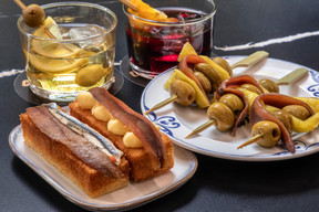 Cold antipasti are also on the menu. (Photo: Casa Duques)