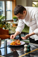 For RestoDays, chef Rodolfo Serritelli has opted for a short but well-constructed menu rooted in transalpine classics. (Photo: Radici)