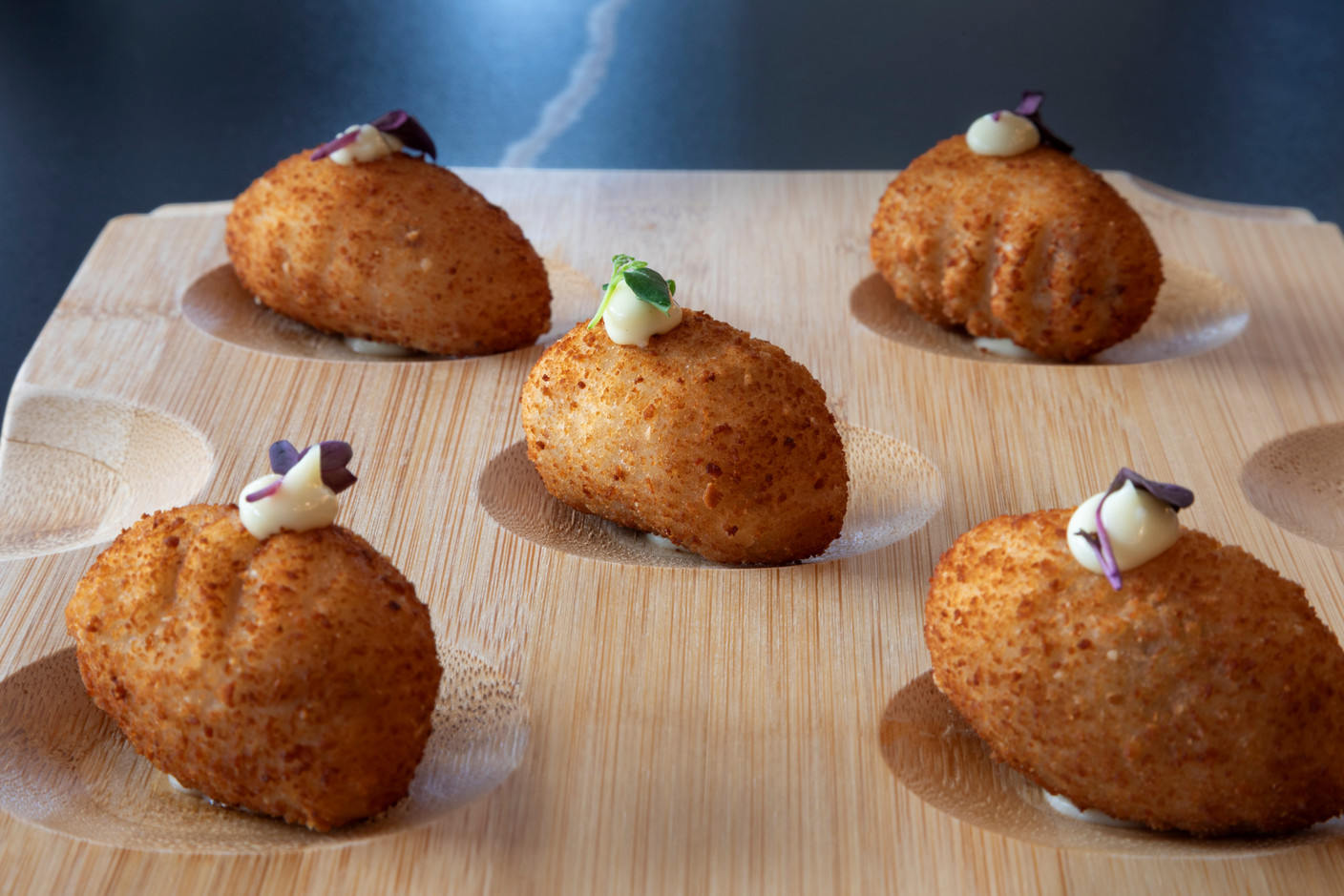 At Casa Duques, ham croquettes are one of the house specialities. (Photo: Casa Duques)