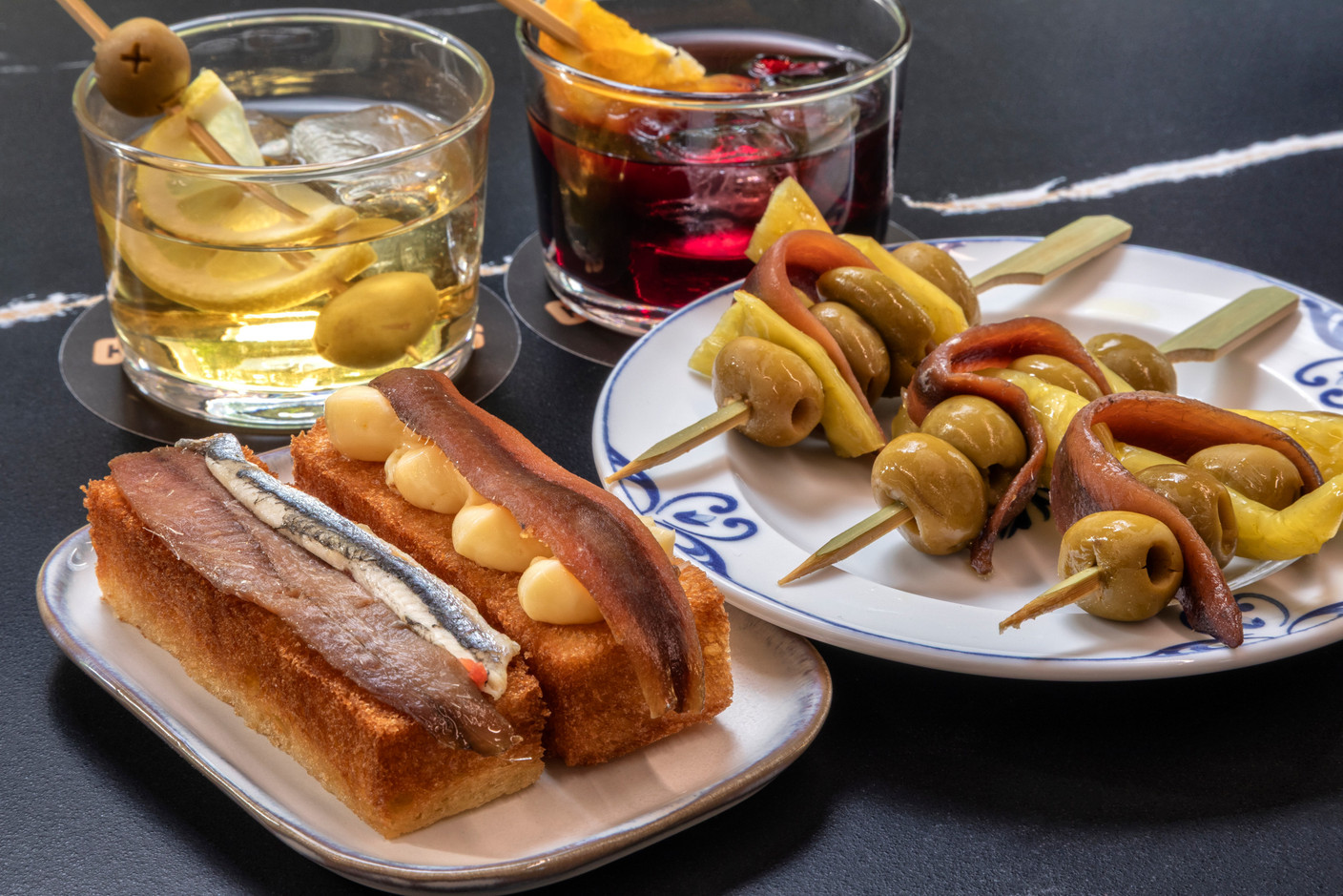 Cold antipasti are also on the menu. (Photo: Casa Duques)