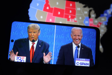 Les candidats sont, au lendemain des élections, encore au coude à coude dans certains États-clefs. (Photo: Shutterstock)