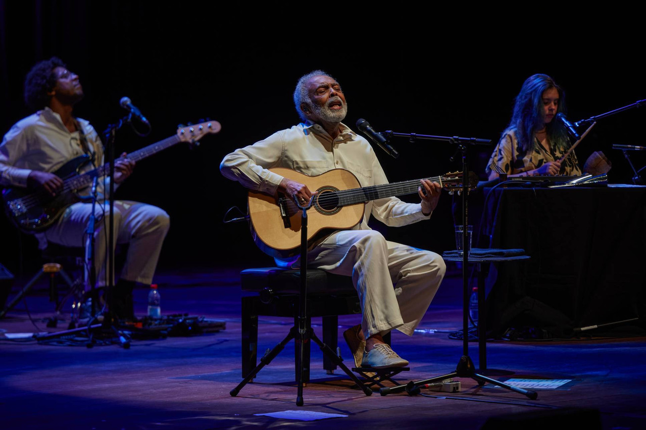 Gilberto Gil se produira au Luxembourg à l’occasion du festival Atlântico.  (Photo: Eric Devillet)
