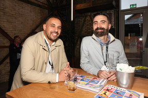 Fayçal Bouaziz (Autopolis) et Alberto Maulu (List). (Photo: Marie Russillo/Maison Moderne)