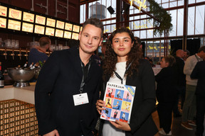 Tobias Stüber et Brenda Hernandez (Flibco.com). (Photo: Marie Russillo/Maison Moderne)