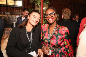 Priscillia Schwan (Smile Luxembourg) et Julia Amusan (Hello Vocation). (Photo: Marie Russillo/Maison Moderne)