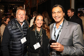 Olivier Martin, Anne Reuter (New Immo) et Abdu Gnaba (Sociolab). (Photo: Marie Russillo/Maison Moderne)