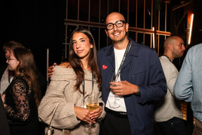 Delphine Weiss (Essembl) et Olivier Rios (Skandal Agency). (Photo: Marie Russillo/Maison Moderne)