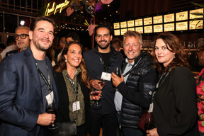 Paul Wilwertz (ABBL), Anne Reuter, Yannis Erb, Olivier Martin (New Immo) et Anouk Bernard (Ministère de la Culture). (Photo: Marie Russillo/Maison Moderne)