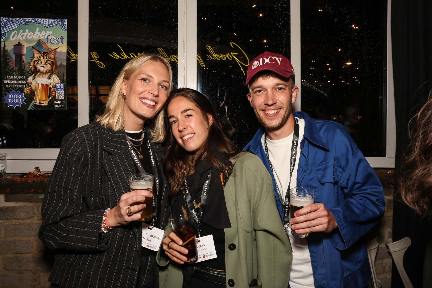 Marie-Lou Haentges (Stitch), Julie Ochs (Property Invest) et Antoine Lesch (Friend & Friend). (Photo: Marie Russillo/Maison Moderne)