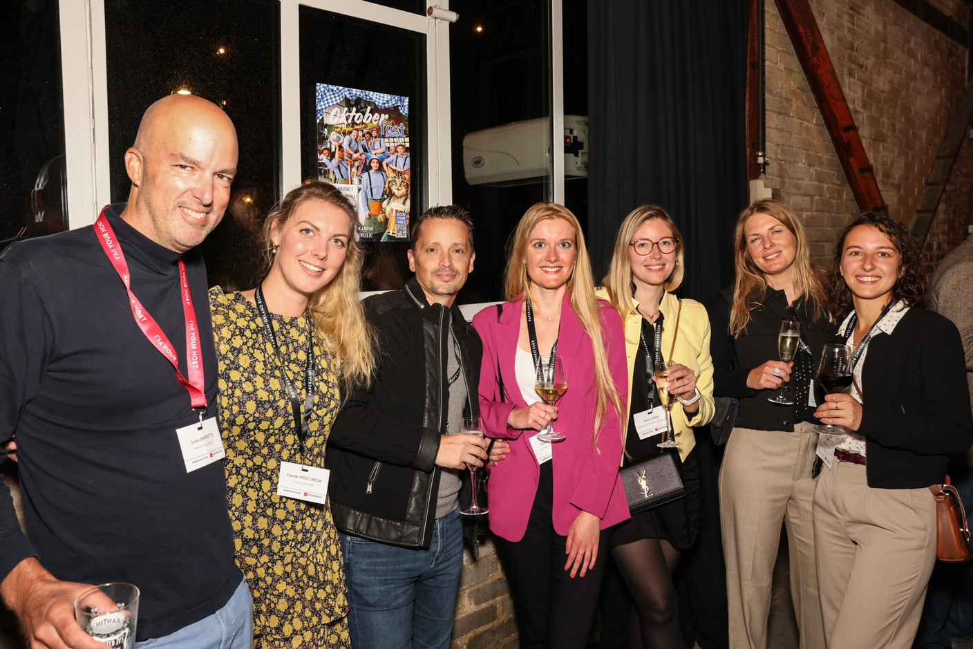 Sylvain Barrette (Maison Moderne), Camille Procureur (Camille@work), Patrick Coelho (Properties Solutions Group), Aurore Jurga (Cabinet de psychologie Belair), Catherine Warnotte (Sedna Capital) et Eve Tullio (Nautadutilh Avocats Luxembourg). (Photo: Marie Russillo/Maison Moderne)
