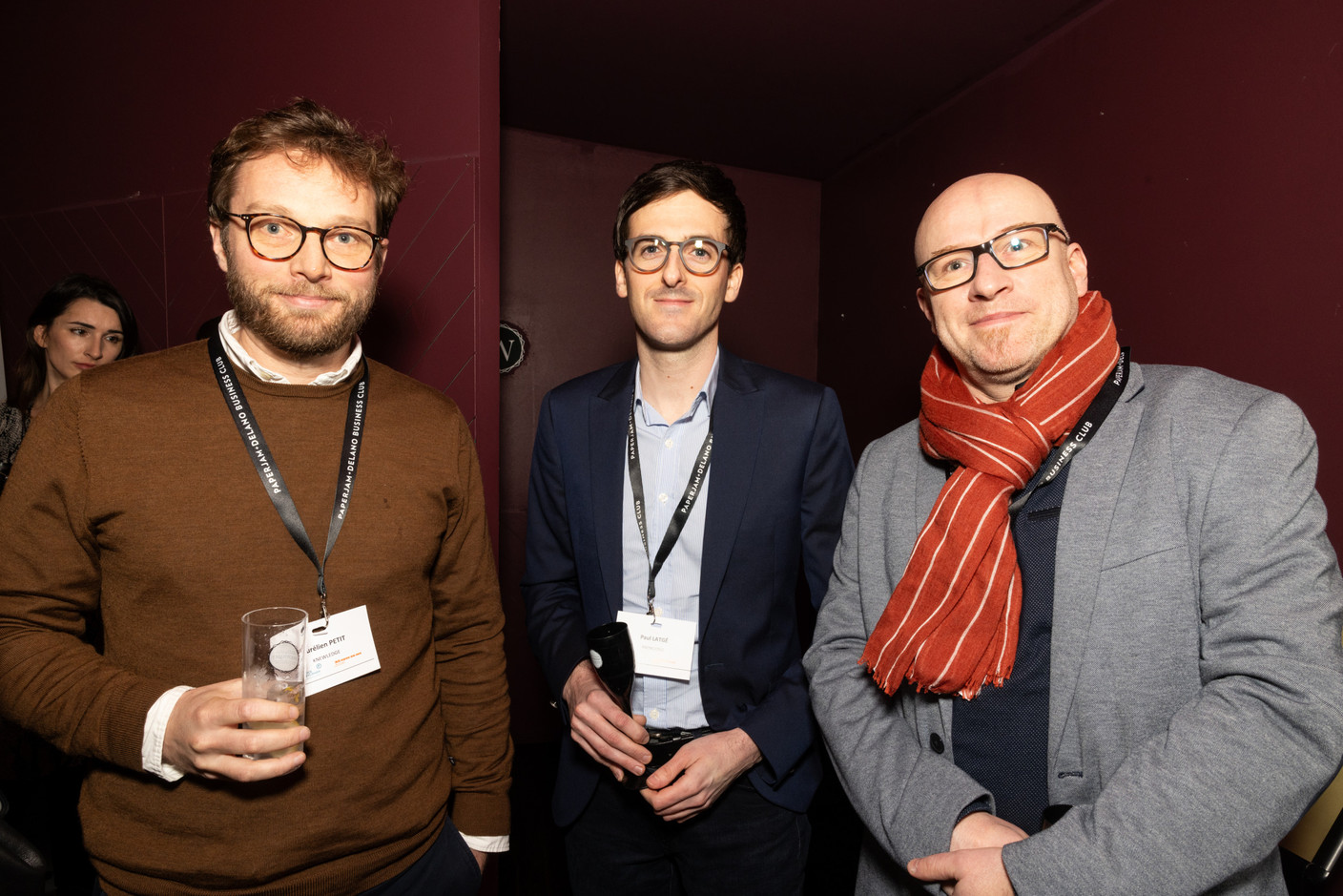 Aurélien Petit, Paul Latgé  et Jean-Yves Thomas (Knewledge). (Photo: Eva Krins / Maison Moderne)