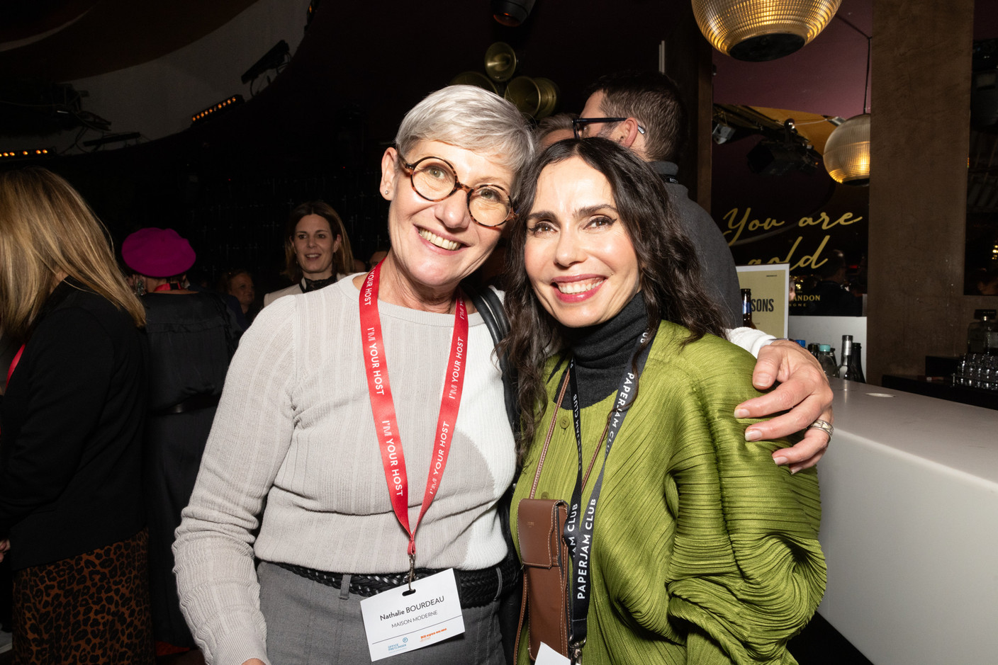 Nathalie Bourdeau (Maison Moderne) et Céline Velluet (Wili). (Photo: Eva Krins / Maison Moderne)