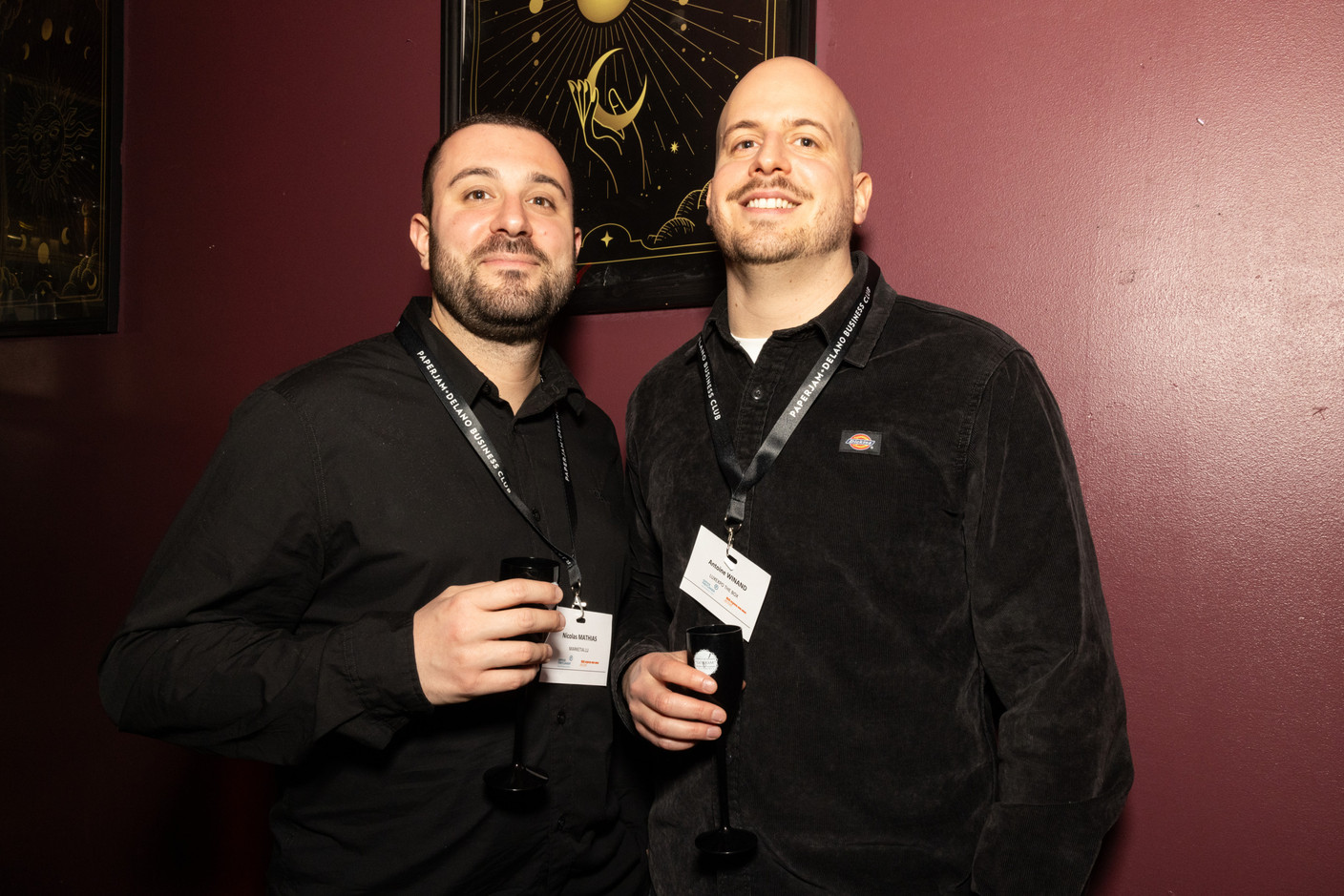 Nicolas Mathias (Marketia.lu) et Antoine Winand (Luxexpo The Box). (Photo: Eva Krins / Maison Moderne)