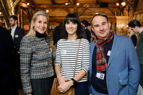 Simône van Schouwenburg (Spuerkeess), Marjorie Dreyer (Spuerkeess) et Ferdinand Kutten (Spuerkeess). (Photo: Pancake! Photographie)