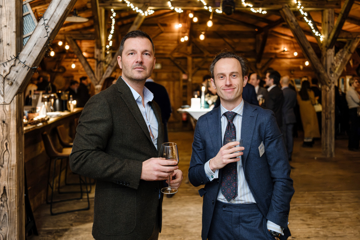 Pascal Rapallino (Lagonda Advisory, Luxembourg Association of Family Offices) à gauche. (Photo: Pancake! Photographie)