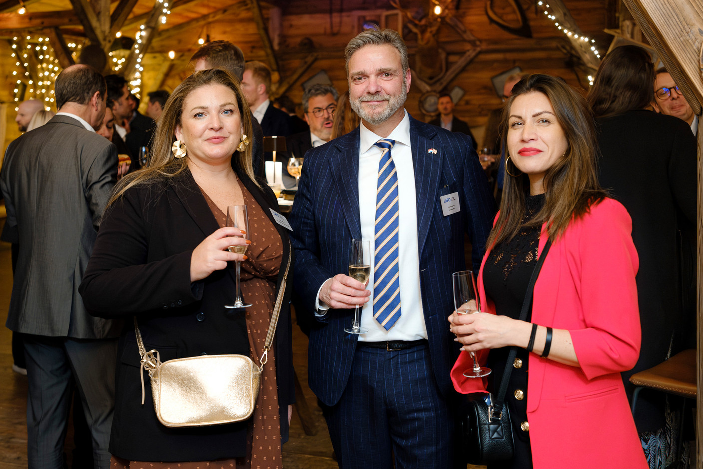 Elodie Hebert (Axa Assurances Vie Luxembourg), Darren Robinson (Anderson Wise), Davina Trapani (Axa Assurances Vie Luxembourg). (Photo: Pancake! Photographie)