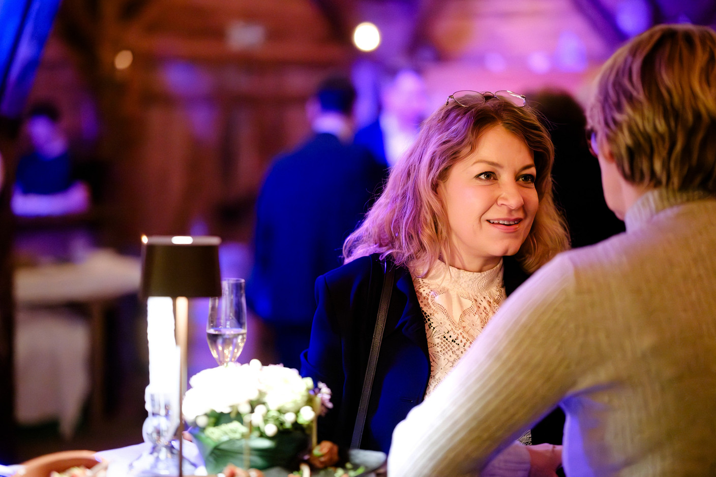 Burcu Özsoy (BDO Family Office) au cocktail d'hiver de Lafo à la Brasserie Schuman, le 11 février 2025. (Photo: Pancake! Photographie)