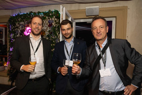David Rulot (Square Management), Christopher Bauduin (Fund Channel) et Pascal Dorban (SFC Conseil). (Photo: Eva Krins/Maison Moderne)