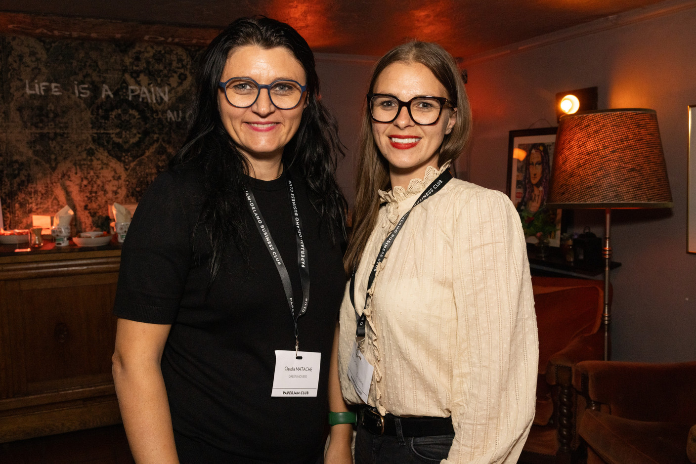 Claudia Matache (Green Movers) et Andrea Enache. (Photo: Eva Krins/Maison Moderne)