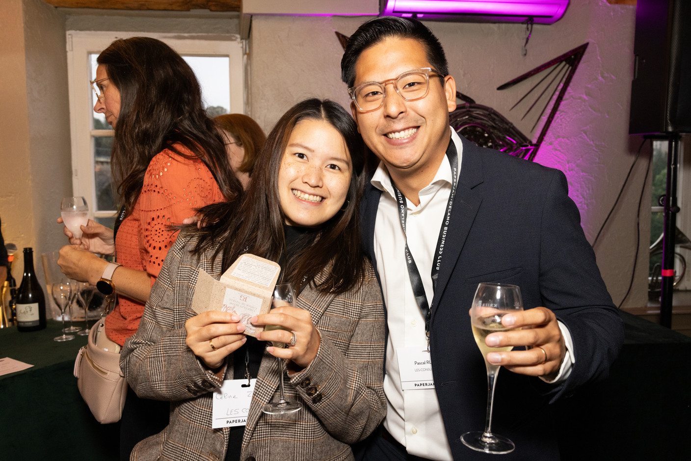 Celine Zheng et Pascal Ruffin (Les consultants). (Photo: Eva Krins/Maison Moderne)