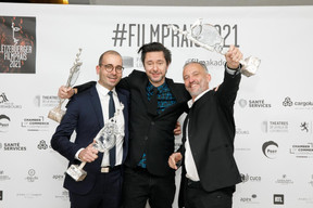 Eric Lamhène, Thierry Faber et Christophe Wagner ((Photo: Matic Zorman/Maison Moderne))