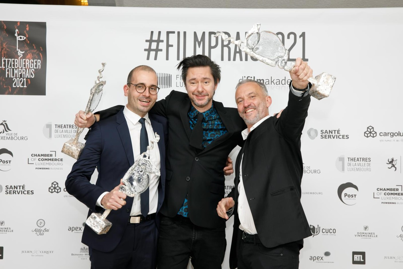 Eric Lamhène, Thierry Faber et Christophe Wagner (Photo: Matic Zorman/Maison Moderne)