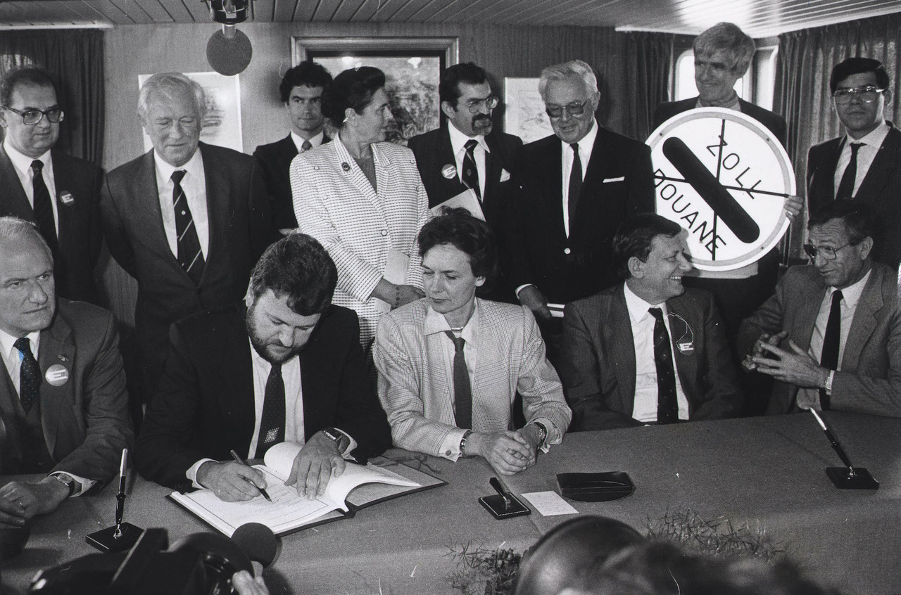 La signature de l’accord de Schengen le 14 juin 1985 Centre Européen Schengen asbl