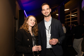 Julie Mahiaux et Alexandre Fiastre (Axis Luxembourg). (Photo: Eva Krins/Maison Moderne)