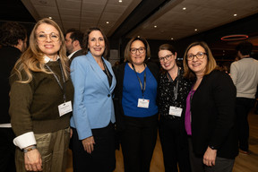 Caroline Fauville (NTGS SE), Jessica Schuhmacher (Northern Trust), Valerie Ballouhey-Dauphin (Liser), et Ruth Mathouillot (Nothern Trust) et Rachel Savaria (Northern Trust). (Photo: Eva Krins/Maison Moderne)
